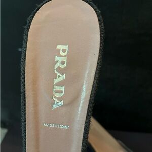 Prada slip on shoe